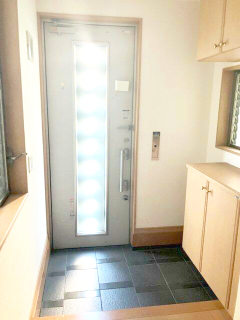 玄関　毎日通る玄関はこちらです