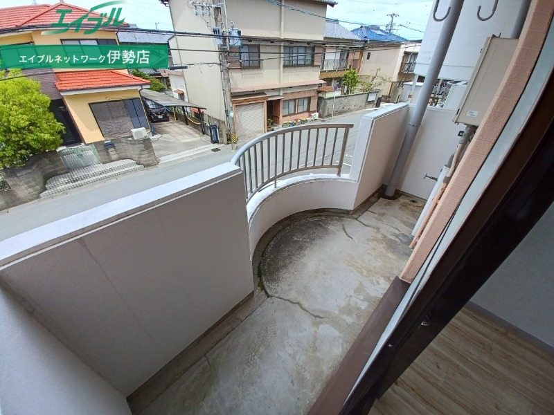 バルコニー　同型別部屋の写真です。