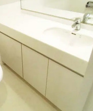 洗面設備　※別部屋の参考写真です。