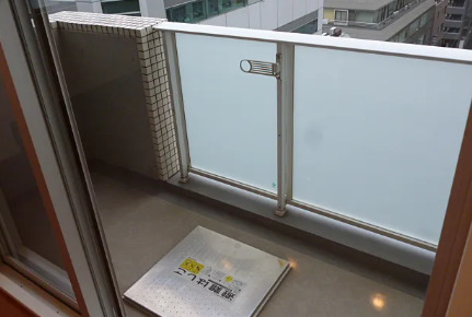 バルコニー　※別部屋の参考写真です。