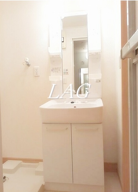 洗面設備　洗面台です。