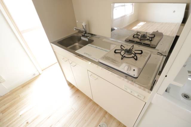 キッチン　ガスコンロ埋め込み♪