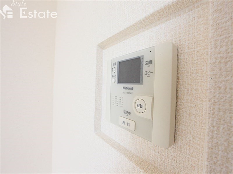 セキュリティ　モニター付きインターホン