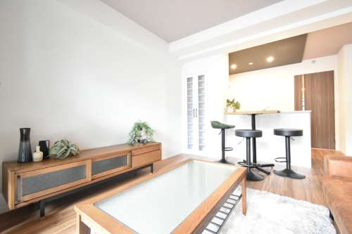 居室・リビング　１１．６帖の広々ＬＤＫ・キッチンは対面式