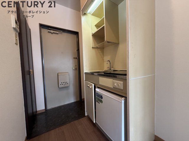 キッチン　冷蔵庫付きのキッチン♪