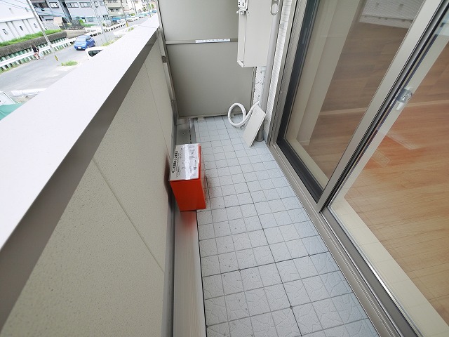 バルコニー　落ち着いた時間を過ごせるバルコニーです