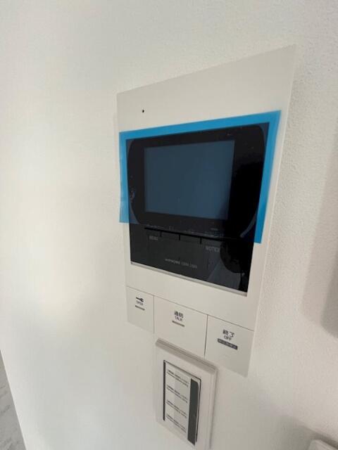 セキュリティ　モニター付きインターホンです