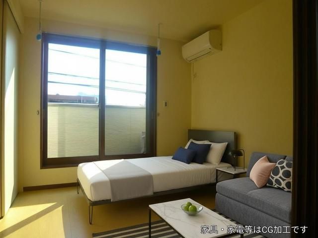 居室・リビング　家具等は付属しません。