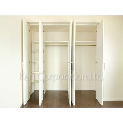 収納　同タイプ12階のお部屋を撮影。仕様が異なることがあります。