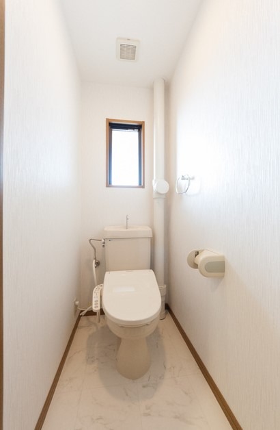 トイレ　清潔感のある空間ですね