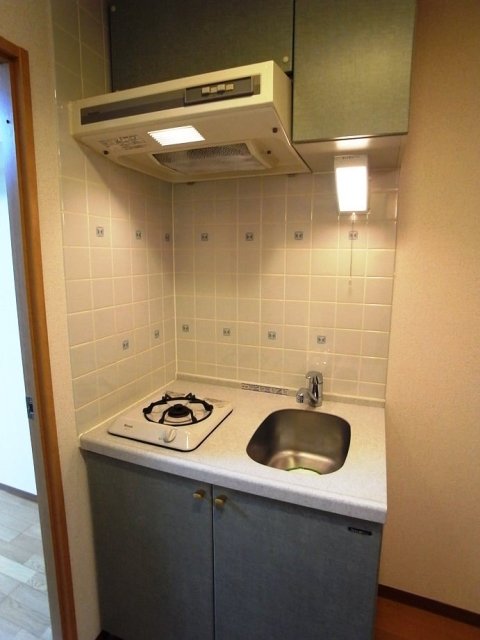 キッチン　1口ガスコンロ