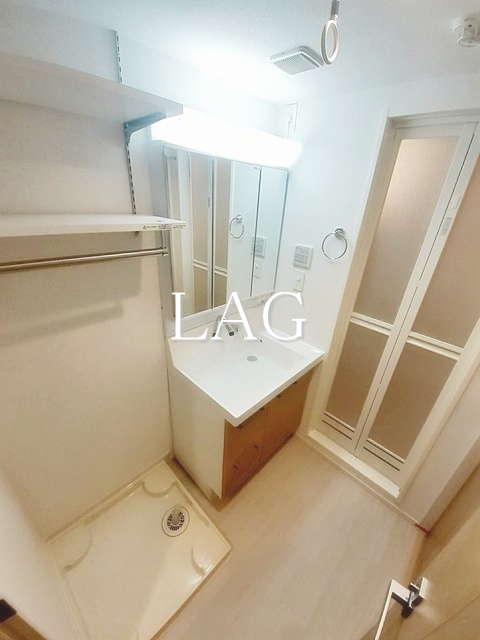 洗面設備　洗面台です。