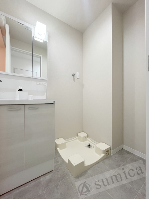 洗面設備　洗面脱衣所付き！独立洗面台が便利です♪♪