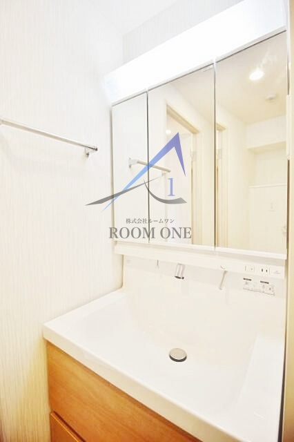 洗面設備　洗面台です。