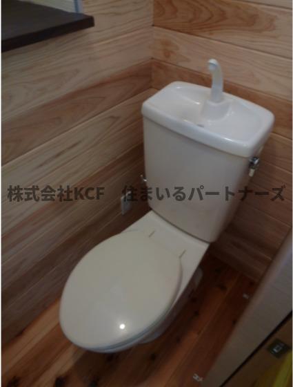 トイレ　ゆったりとした空間のトイレです