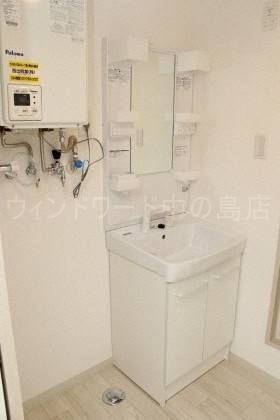洗面設備　詳細は、ウィンドワード中の島店までご相談下さい。