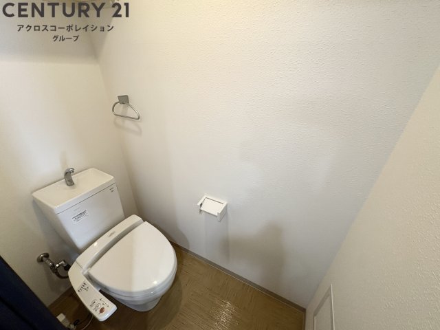 トイレ　ゆったり落ち着けるトイレです