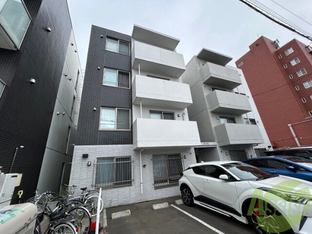 建物外観　札幌市東区北２３条東「ＳＳVII」