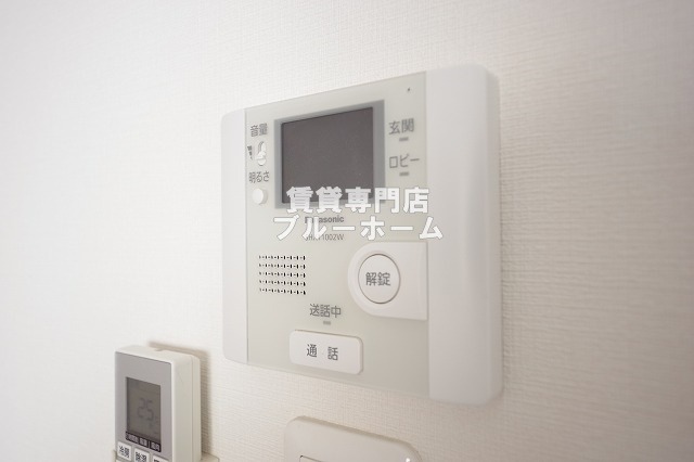 セキュリティ　モニター付きインターホンです！