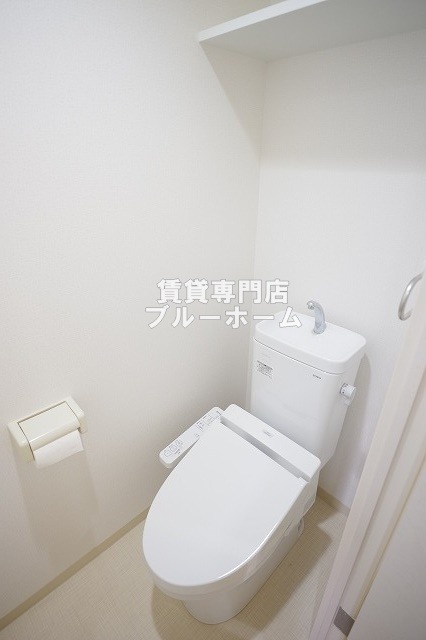 トイレ　ウォシュレット付きのトイレです！