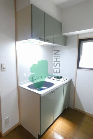 キッチン　シンプルな清潔感のあるキッチンです！