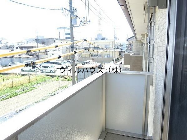 バルコニー　日当たり良好！