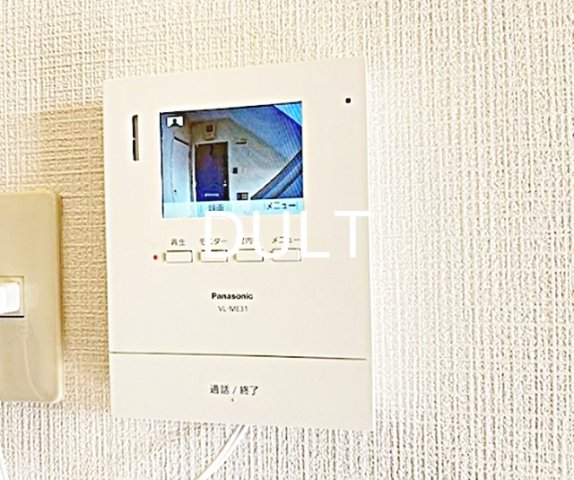 セキュリティ　モニター付きインターホンです。