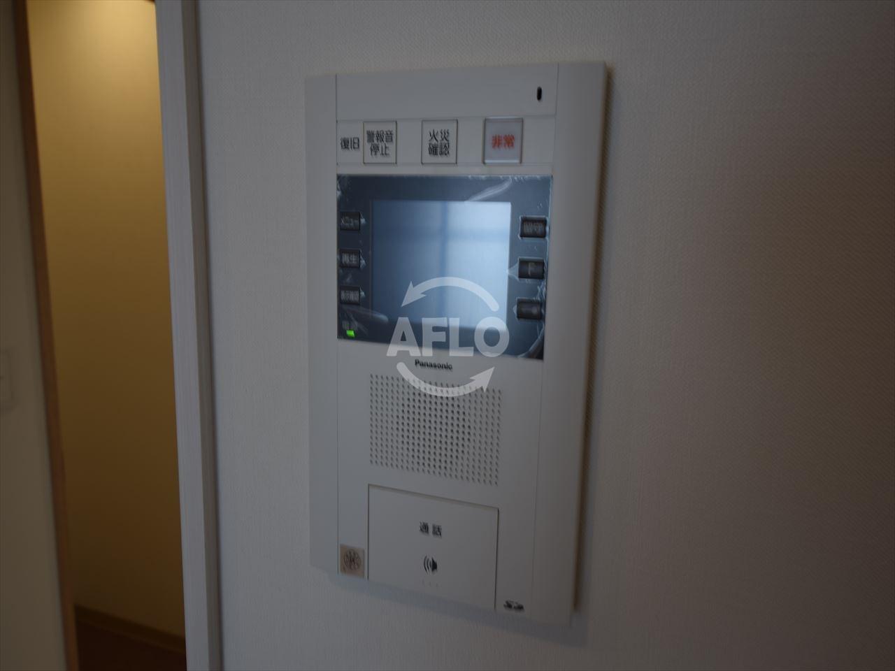 セキュリティ　ネットフローラ阿波座　ＴＶ付モニターホン