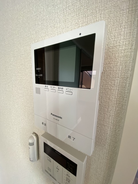 セキュリティ　来訪者の顔の見える安心感。