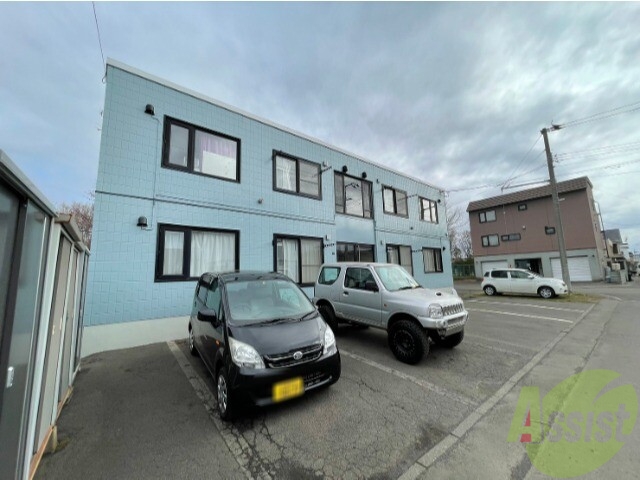 建物外観　札幌市北区新琴似３条「エルラピス」