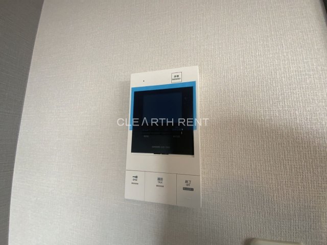 その他設備　モニタ付きインターホン