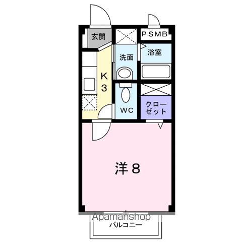 ビバーチェの間取り写真