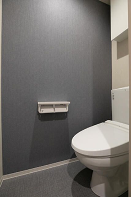 トイレ　ゆったりとした空間のトイレです