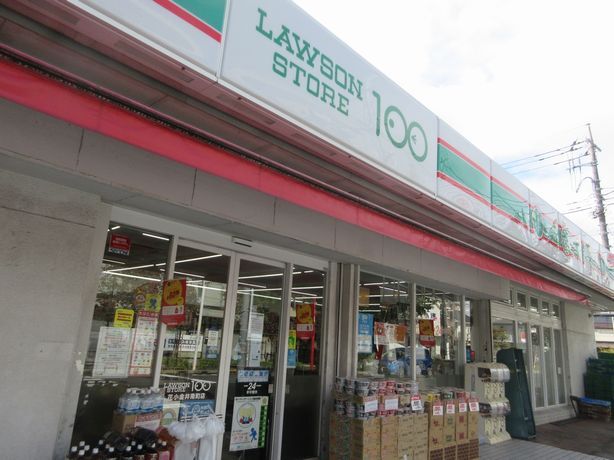 スーパー　ローソンストア100 花小金井南町店（スーパー）まで350m