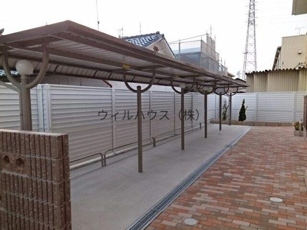 その他共有部分　自転車置き場！