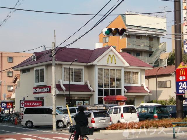 飲食店　マクドナルド 豊新店（飲食店）まで100m