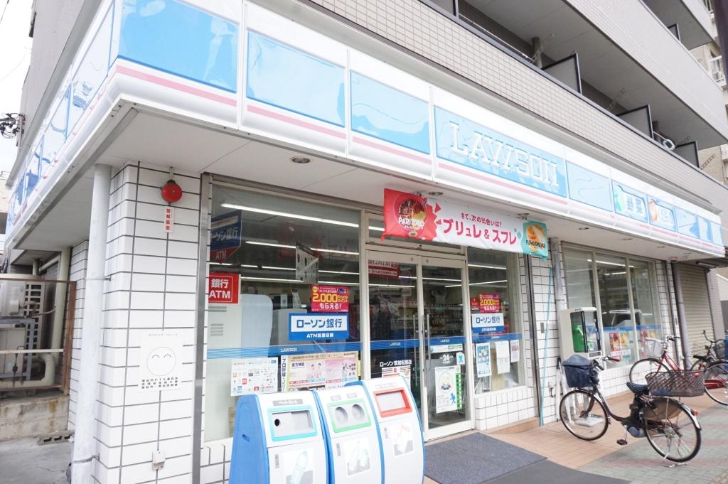 コンビニ　ローソン 草加松原店（コンビニ）まで611m
