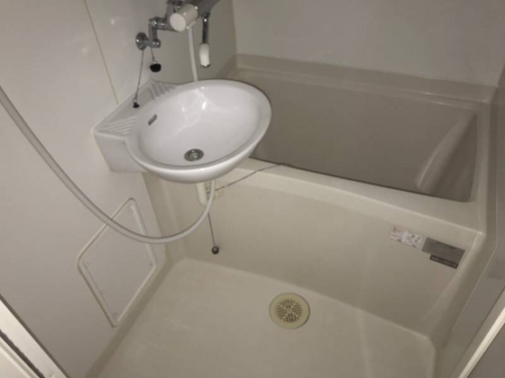 バス・シャワールーム　※別部屋の写真です