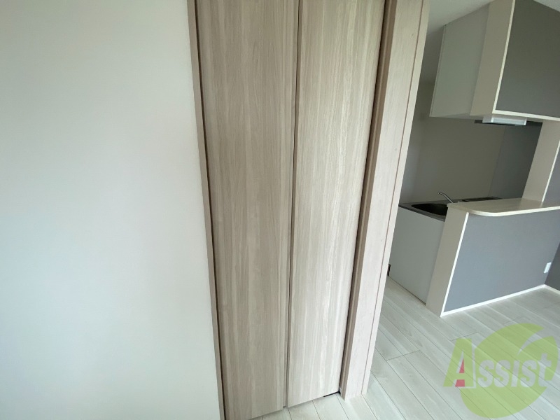 収納　ここに収納があります。収納があると部屋が広く使えます。
