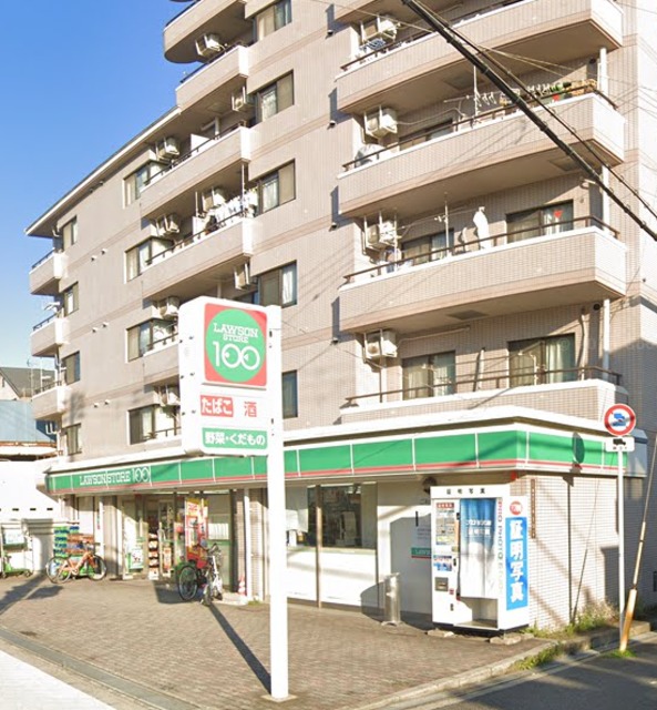 コンビニ　ローソンストア100住吉清水丘店（コンビニ）まで517m