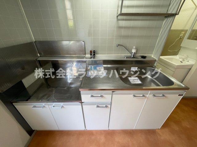 ＪＲ片町線 住道駅 徒歩17分 2階建 築35年のキッチン写真