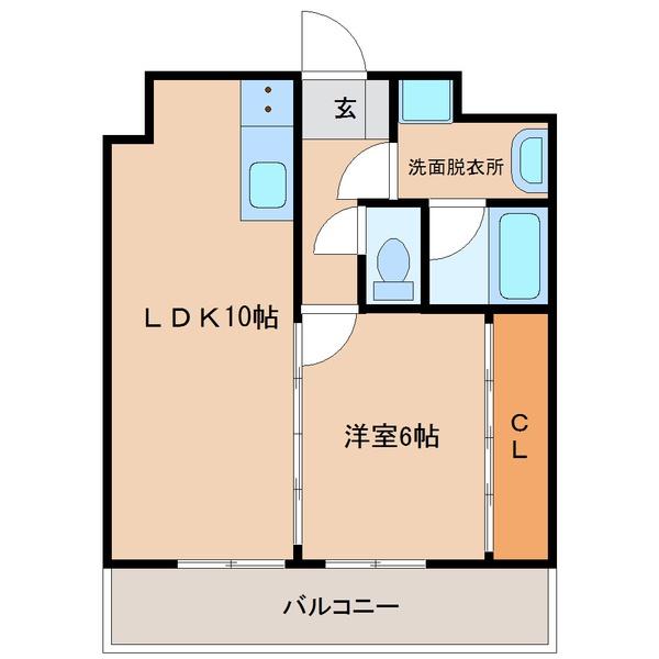 センチュリーコート5番館の間取り写真
