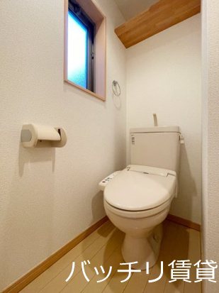 ペア箱崎駅南Iのトイレ写真