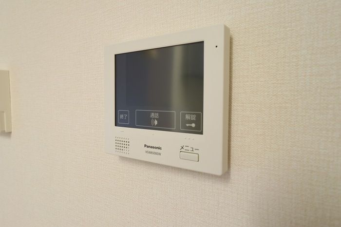 セキュリティ　☆モニター付きインターホン☆