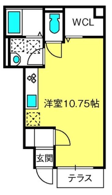 ボヌールKの間取り写真