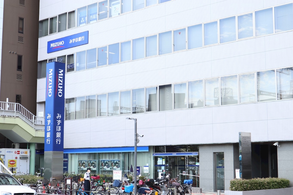 銀行　みずほ銀行八尾支店（銀行）まで523m