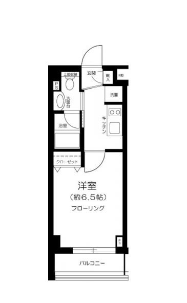 東京メトロ千代田線 町屋駅 徒歩6分 7階建 築19年の間取り写真