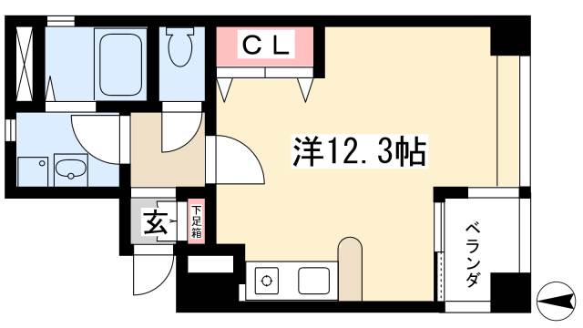 アーバンポイント新栄の間取り写真