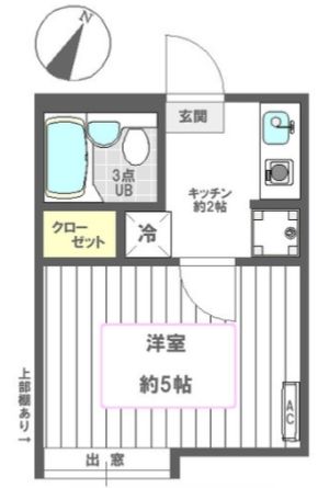 ユースフォーラム西瑞江Bの間取り写真