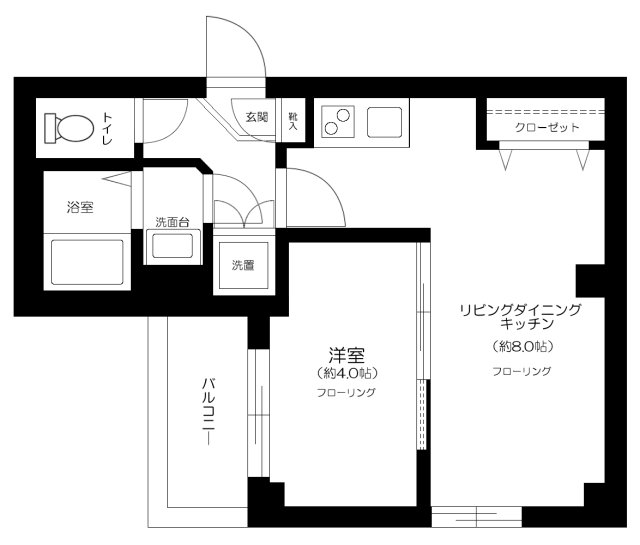 Comfort南千住の間取り写真